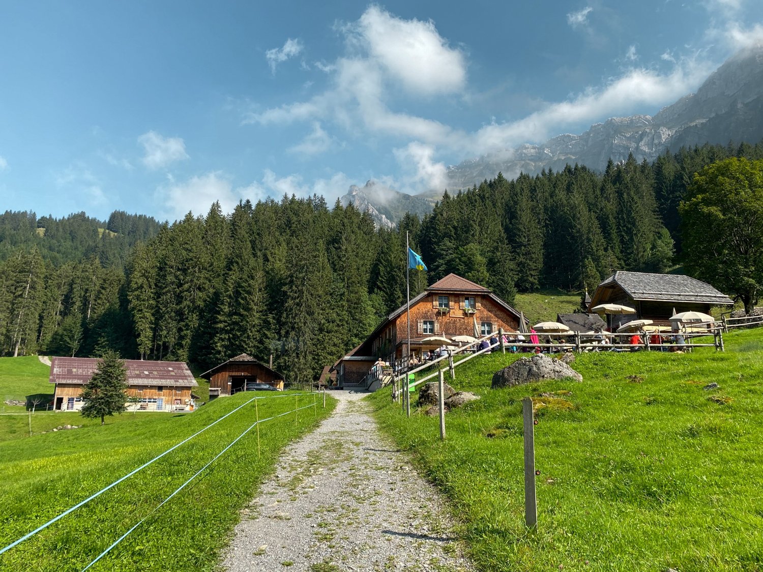 Alpwirtschaft Unterlauelen